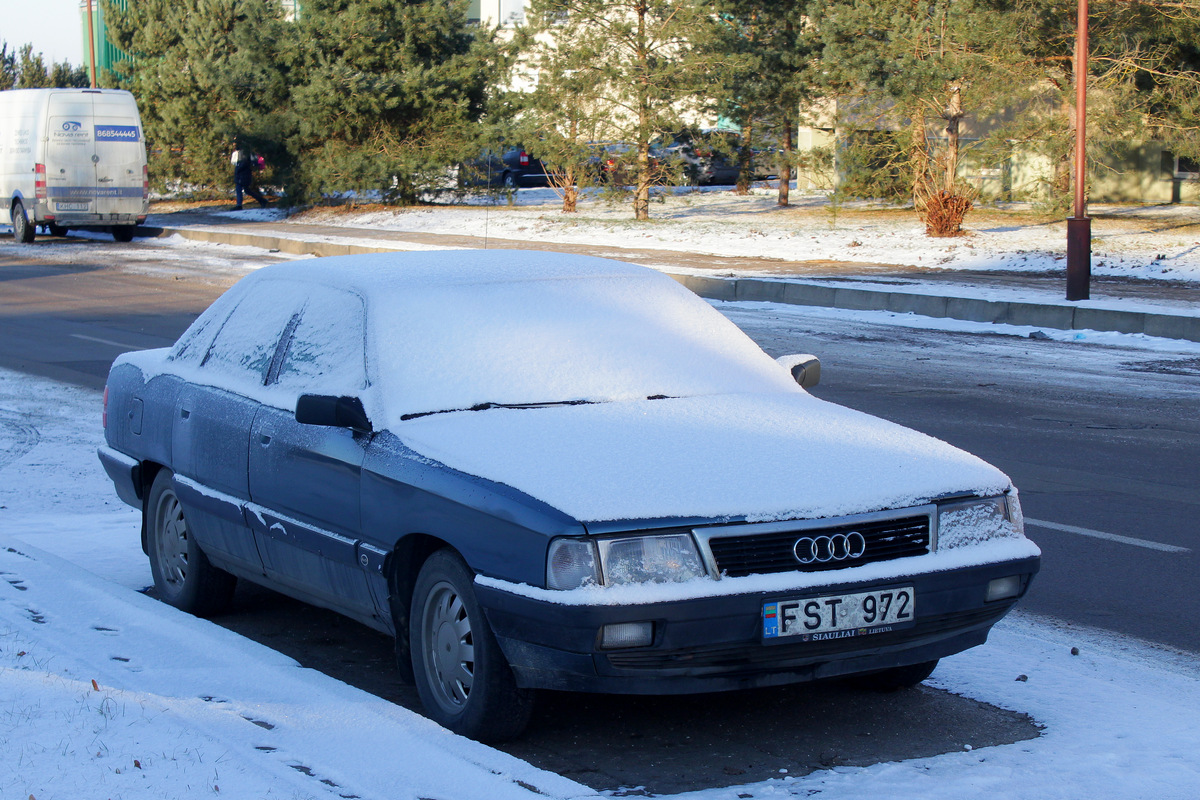 Литва, № FST 972 — Audi 100 (C3) '82-91