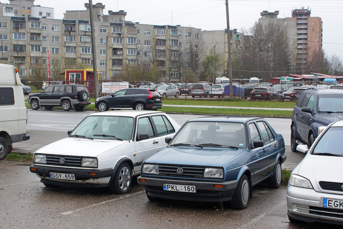 Литва, № PKL 160 — Volkswagen Jetta Mk2 (Typ 16) '84-92