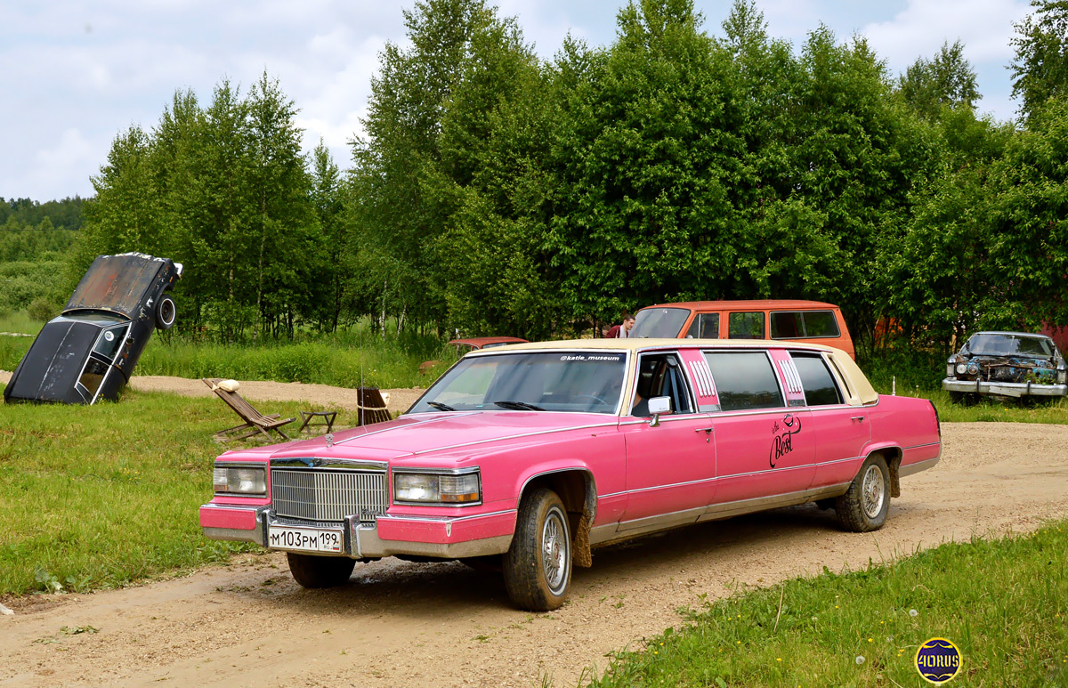 Московская область, № М 103 РМ 199 — Cadillac Brougham '87-89