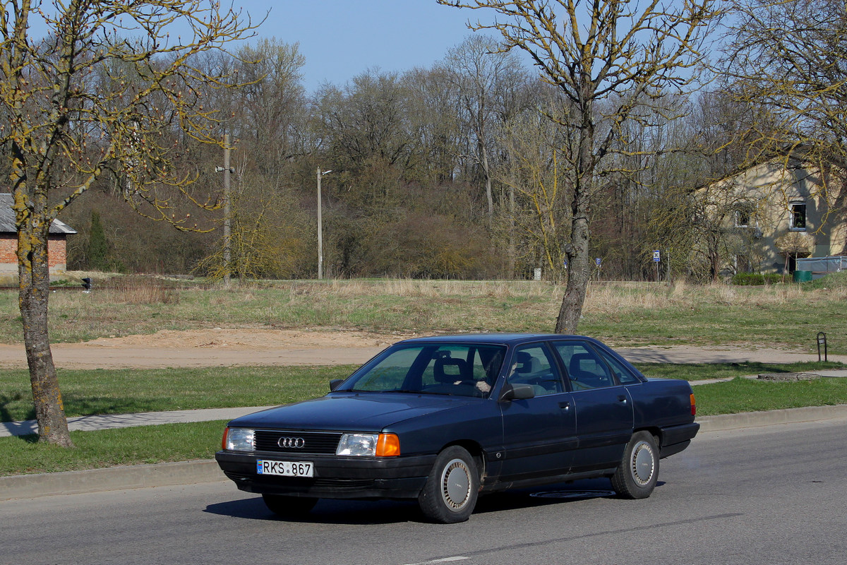 Литва, № RKS 867 — Audi 100 (C3) '82-91
