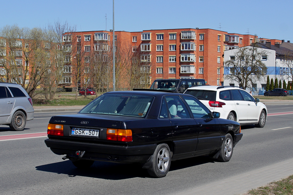Литва, № GSK 501 — Audi 100 (C3) '82-91