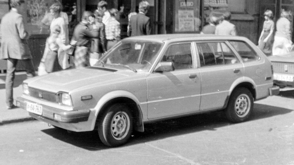Санкт-Петербург, № D-04-763 — Honda Civic (2G) '79-83; Санкт-Петербург — Старые фотографии