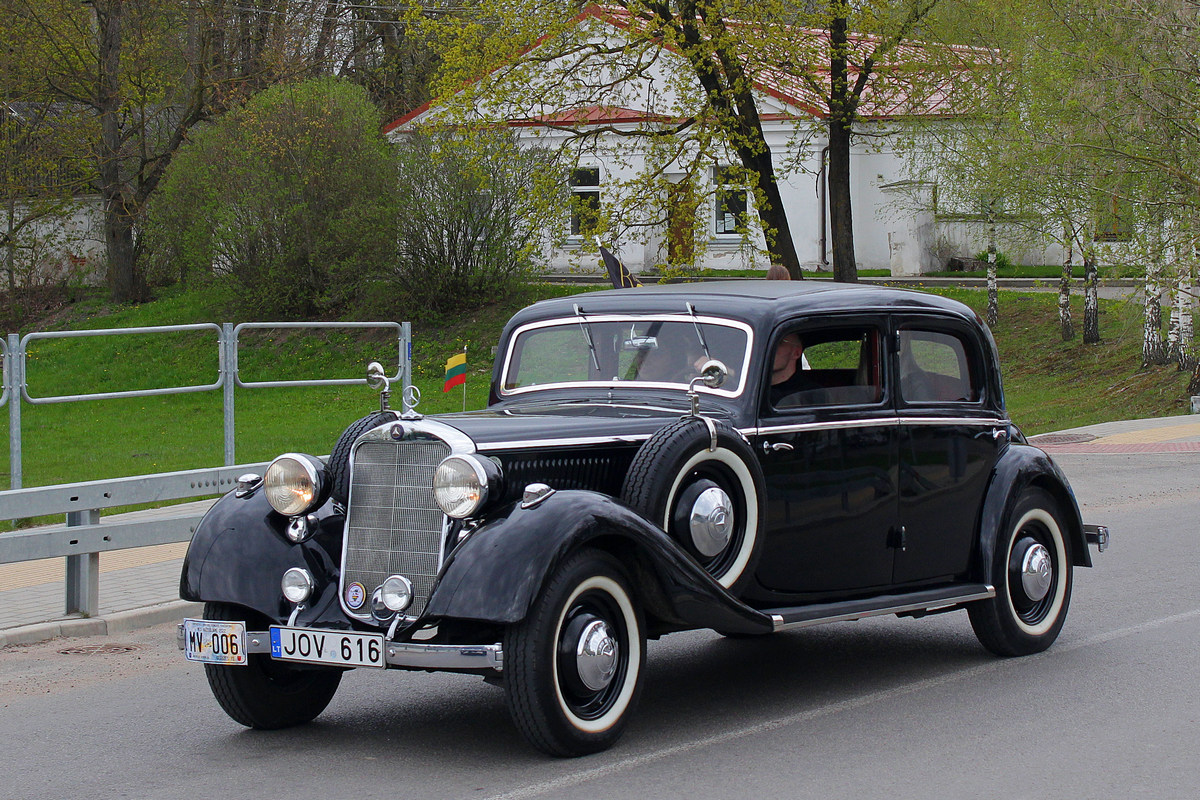 Литва, № JOV 616 — Mercedes-Benz 230 (W143) '37-41; Литва — Mes važiuojame 2022