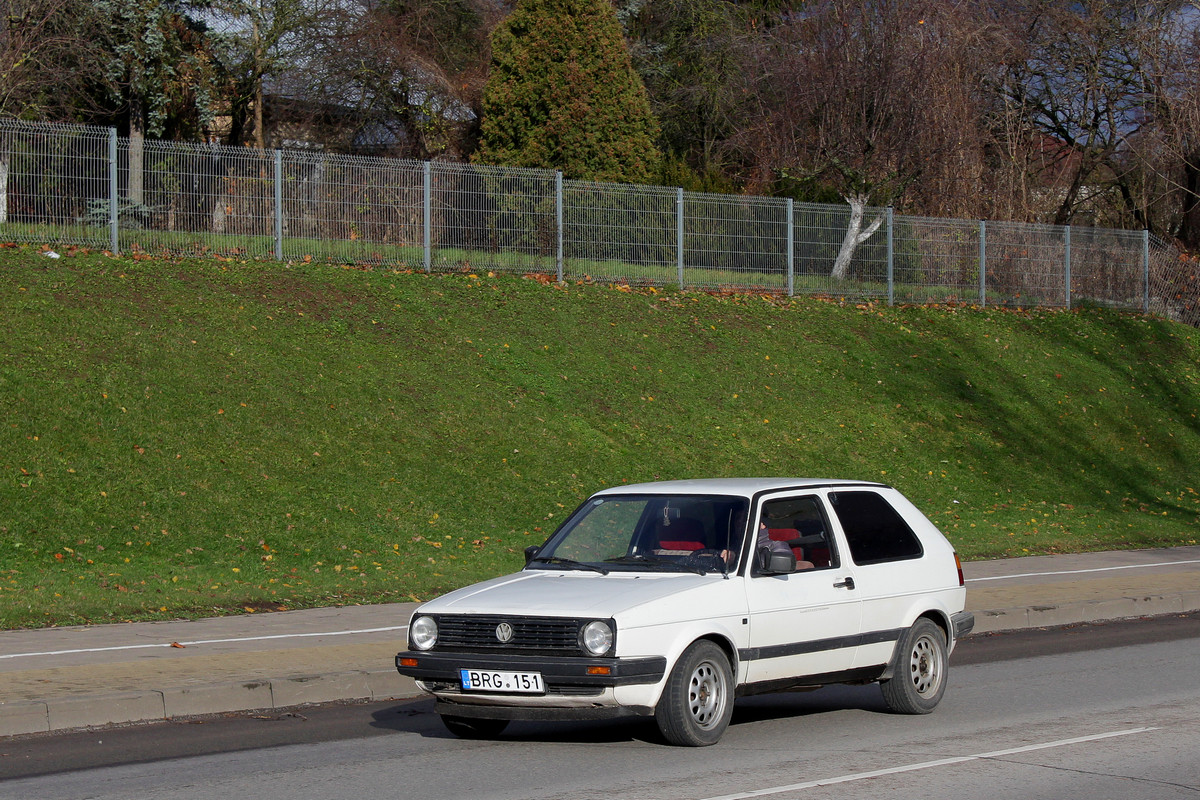 Литва, № BRG 151 — Volkswagen Golf (Typ 19) '83-92
