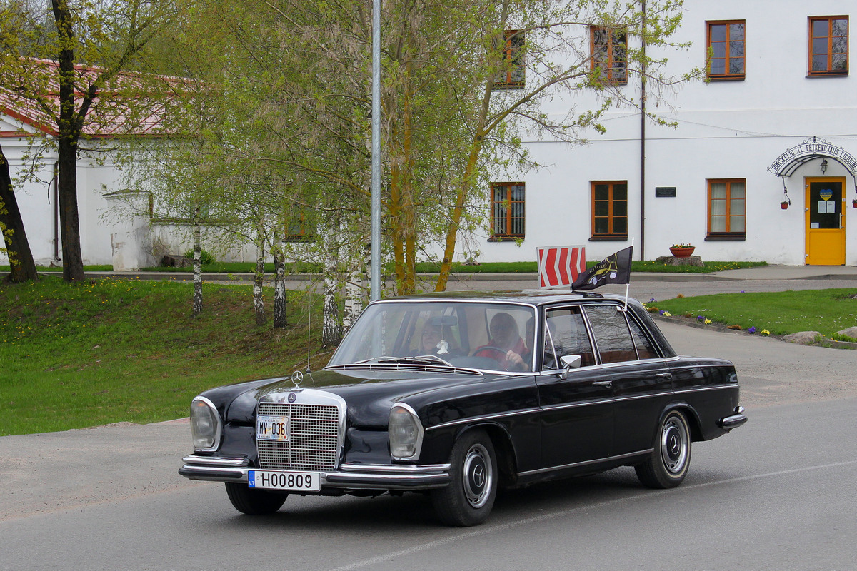 Литва, № H00809 — Mercedes-Benz (W108/W109) '66-72; Литва — Mes važiuojame 2022
