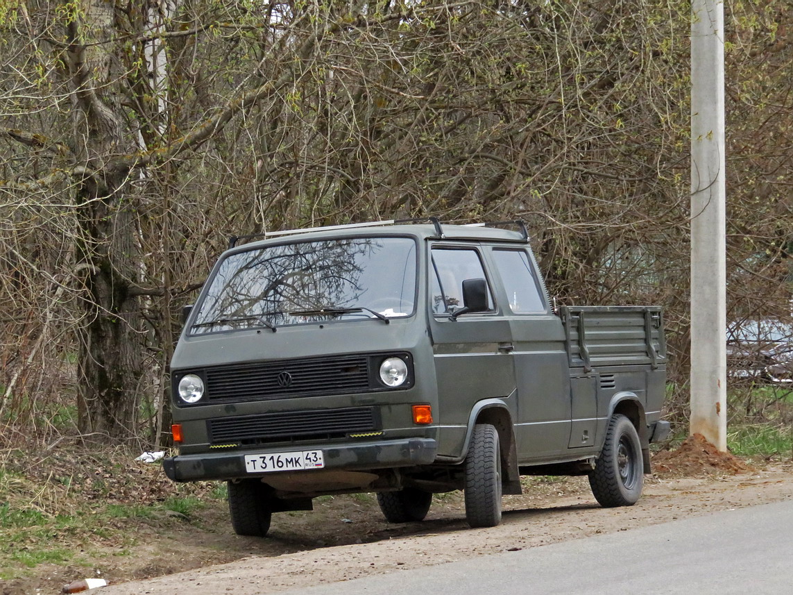 Кировская область, № Т 316 МК 43 — Volkswagen Typ 2 (Т3) '79-92