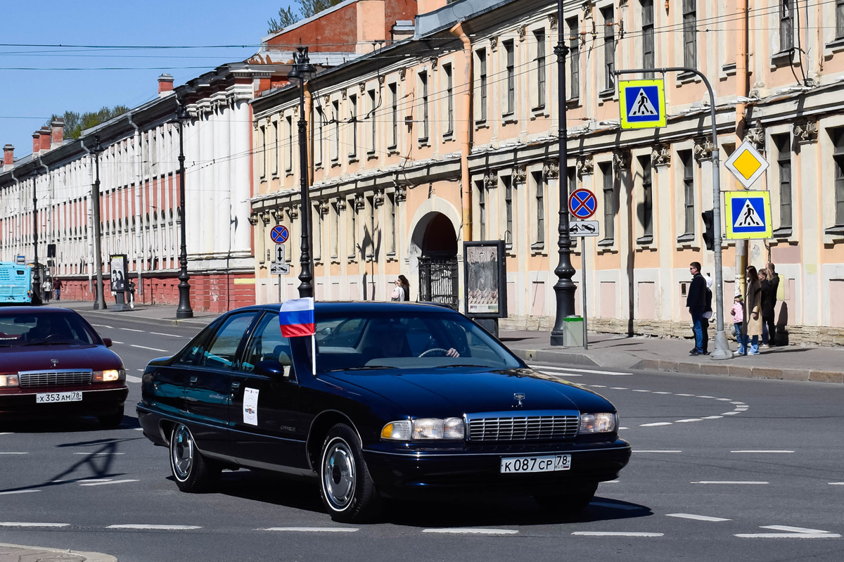 Санкт-Петербург, № К 087 СР 78 — Chevrolet Caprice (4G) '90-96; Санкт-Петербург — Международный транспортный фестиваль "SPb TransportFest 2022"