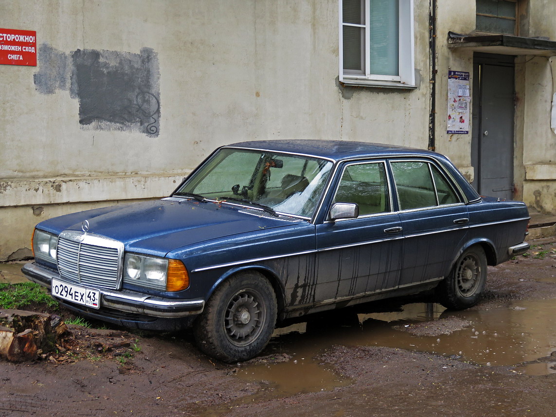 Кировская область, № О 294 ЕХ 43 — Mercedes-Benz (W123) '76-86