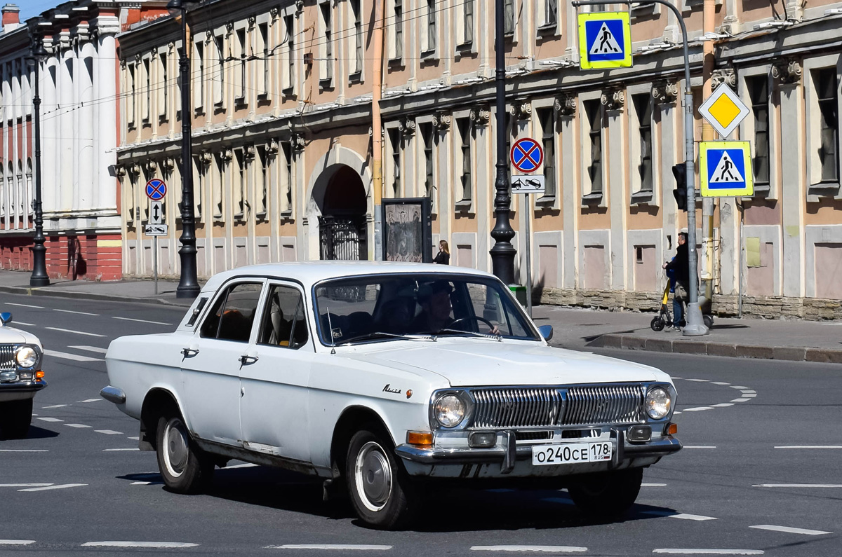 Санкт-Петербург, № О 240 СЕ 178 — ГАЗ-24 Волга '68-86; Санкт-Петербург — Международный транспортный фестиваль "SPb TransportFest 2022"