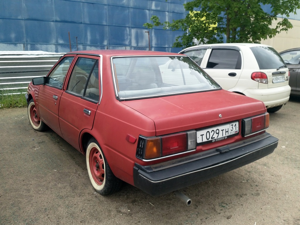 Белгородская область, № Т 029 ТН 31 — Nissan Sunny (B11) '81-85