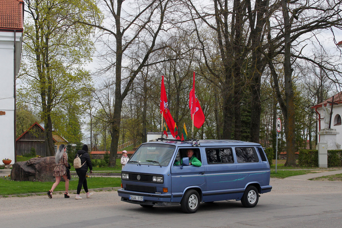 Литва, № SUA 117 — Volkswagen Typ 2 (Т3) '79-92; Литва — Mes važiuojame 2022