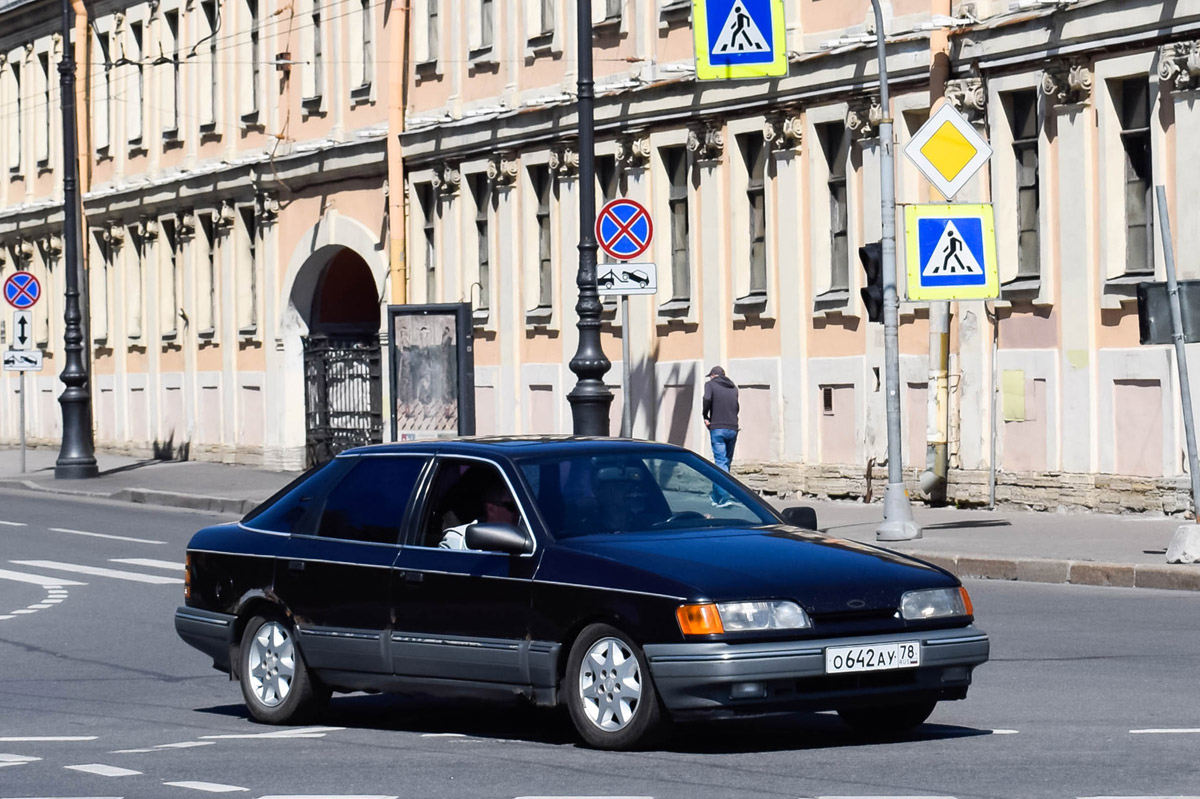 Санкт-Петербург, № О 642 АУ 78 — Ford Scorpio (1G) '85-94
