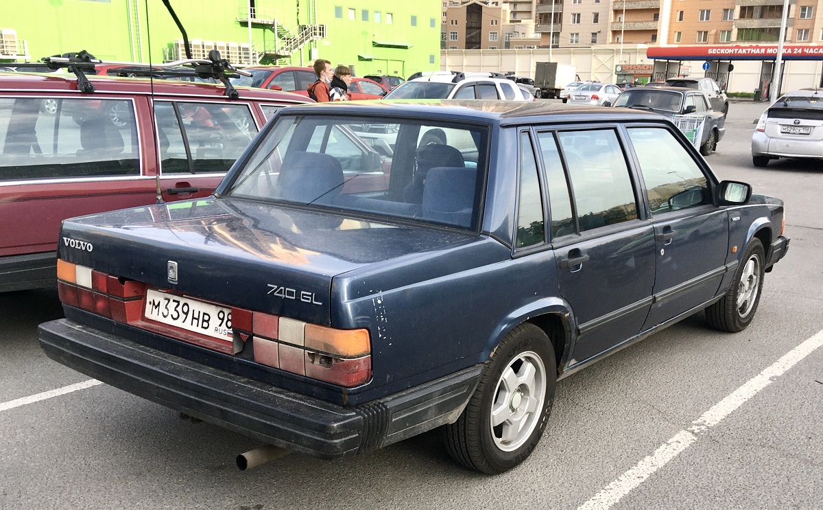 Санкт-Петербург, № М 339 НВ 98 — Volvo 740 '84-92