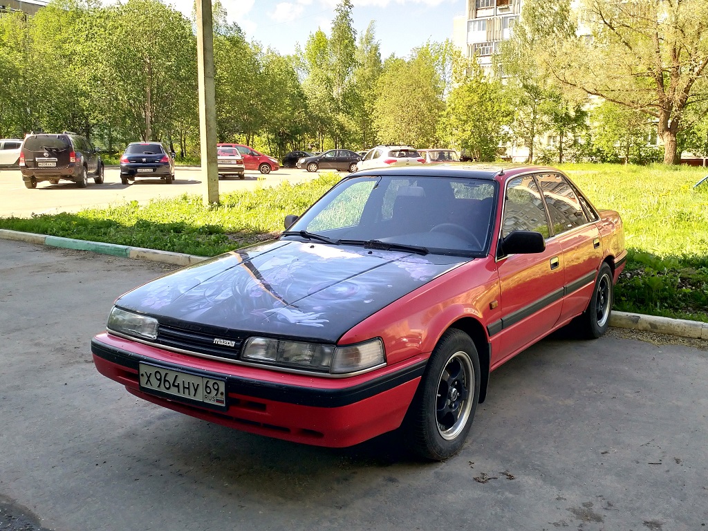 Тверская область, № Х 964 НУ 69 — Mazda 626/Capella (GD/GV) '87-92