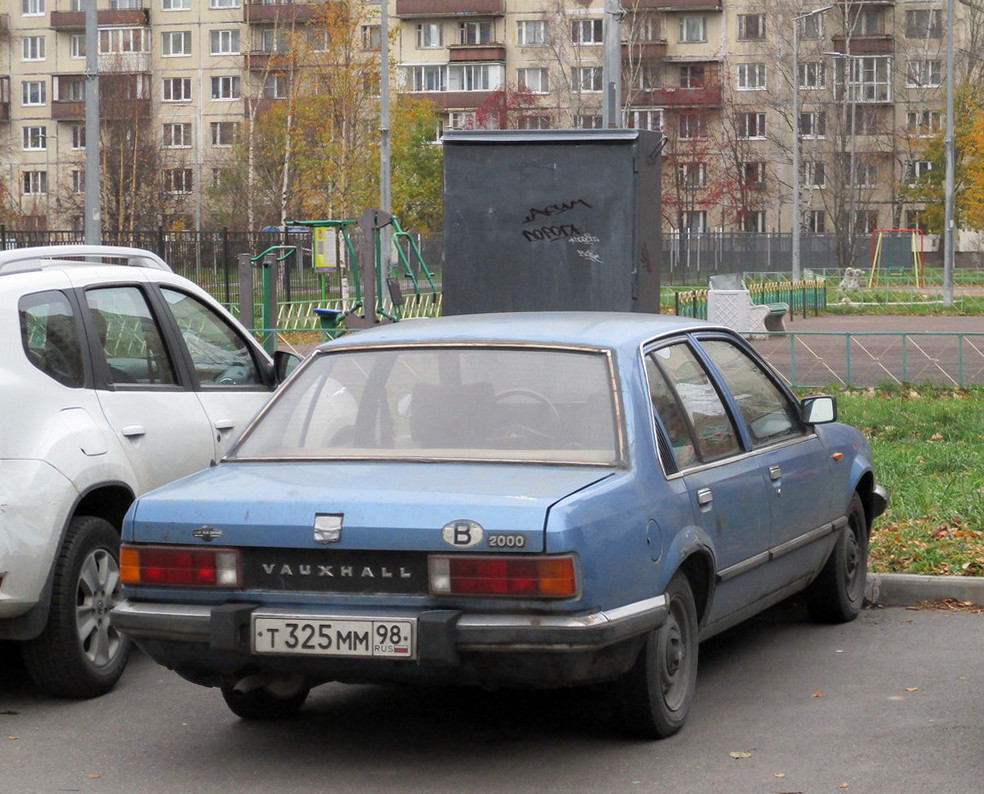 Санкт-Петербург, № Т 325 ММ 98 — Vauxhall Carlton '78-83