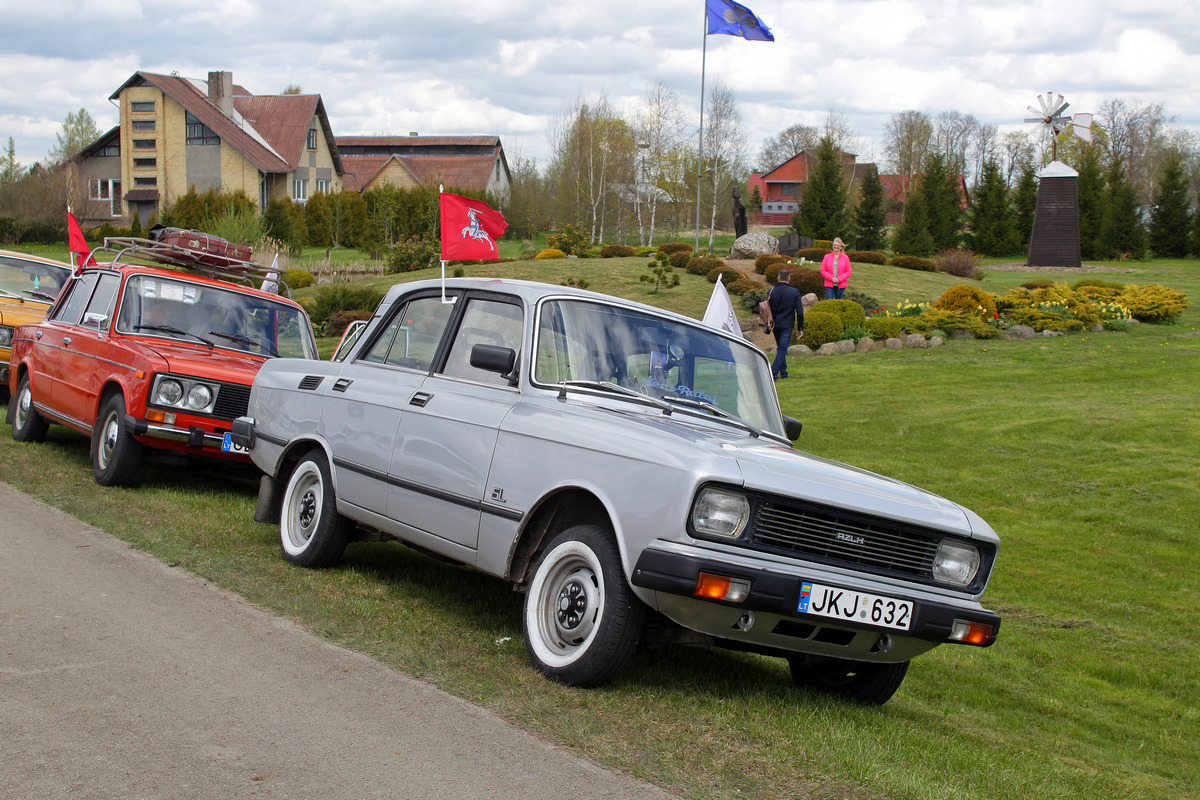 Литва, № JKJ 632 — Москвич-2140-117 (2140SL) '80-88; Литва — Mes važiuojame 2022