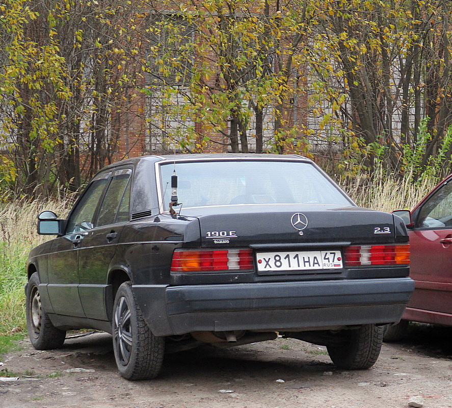 Ленинградская область, № Х 811 НА 47 — Mercedes-Benz (W201) '82-93