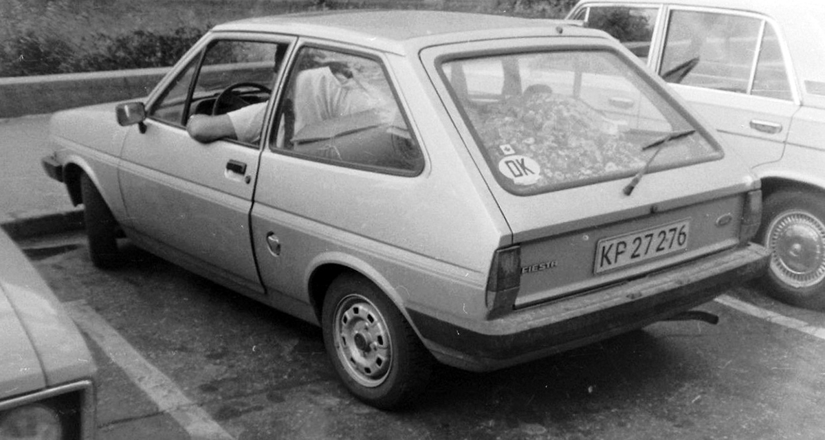 Дания, № KP 27 276 — Ford Fiesta MkI '76-83