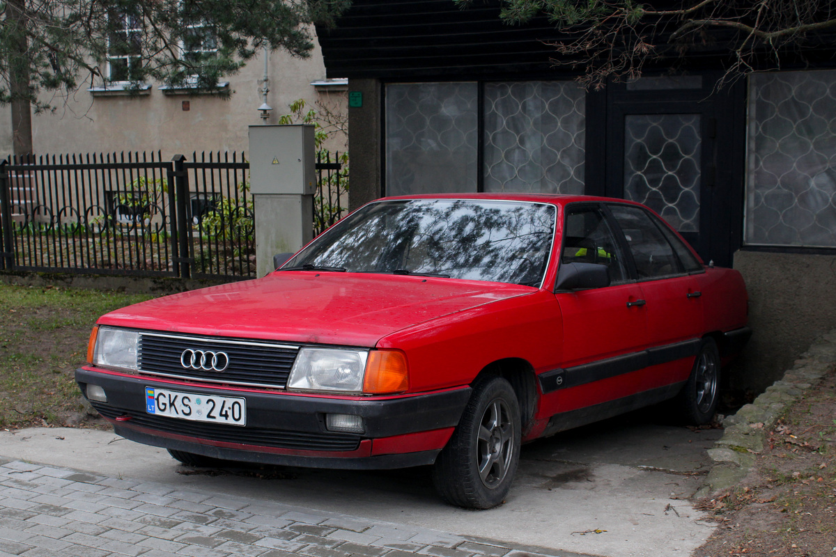 Литва, № GKS 240 — Audi 100 (C3) '82-91