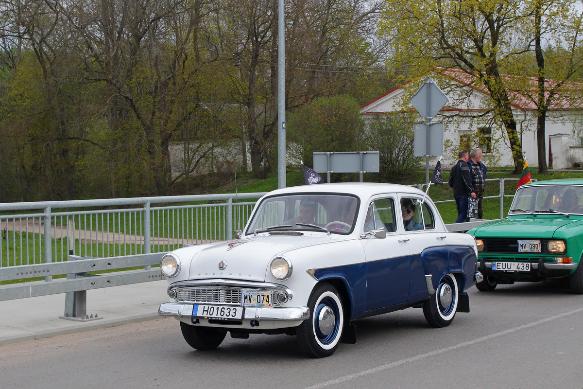 Литва, № H01633 — Москвич-403 '62-65; Литва — Mes važiuojame 2022