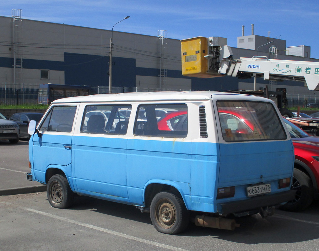 Санкт-Петербург, № О 633 ТМ 78 — Volkswagen Typ 2 (Т3) '79-92
