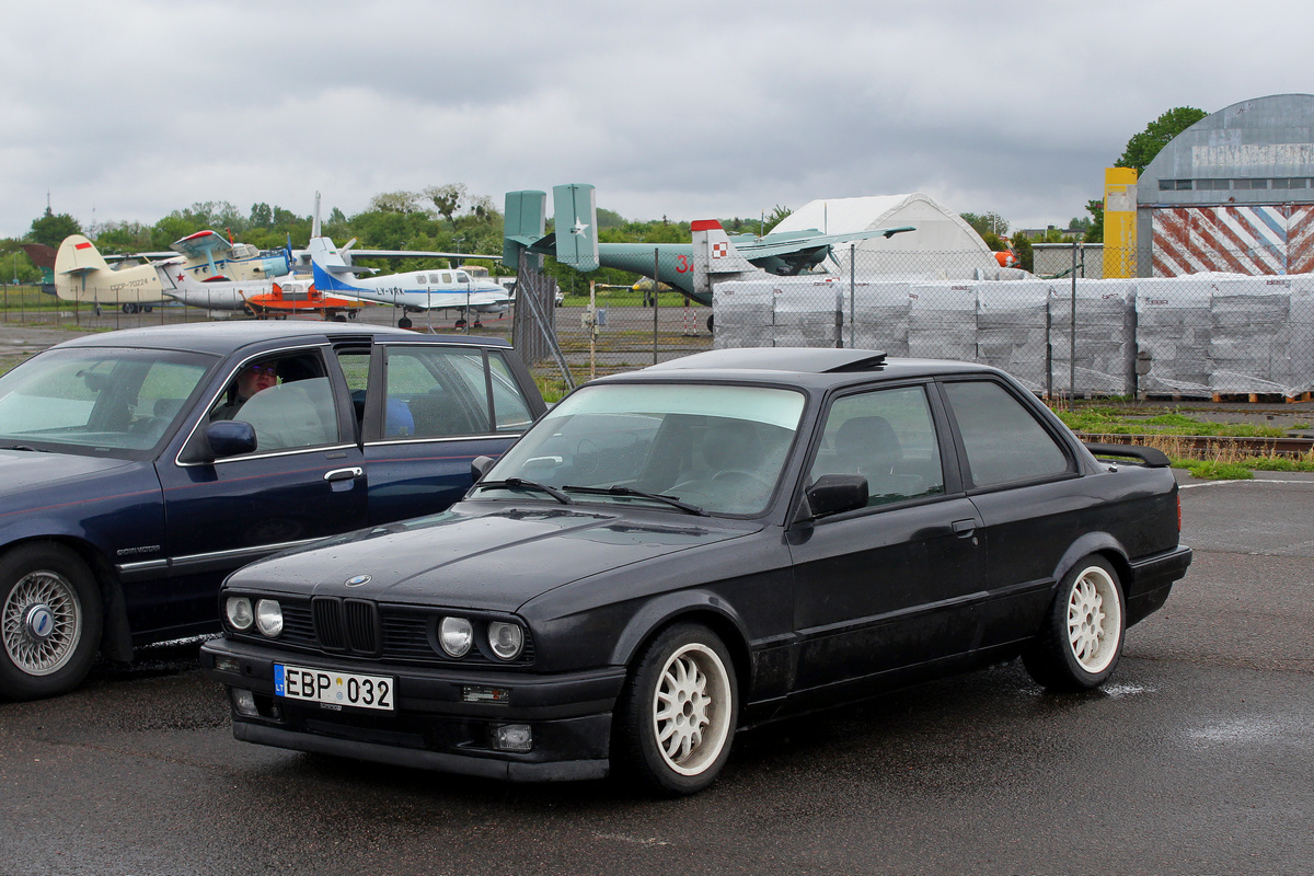 Литва, № EBP 032 — BMW 3 Series (E30) '82-94; Литва — Retro mugė 2022
