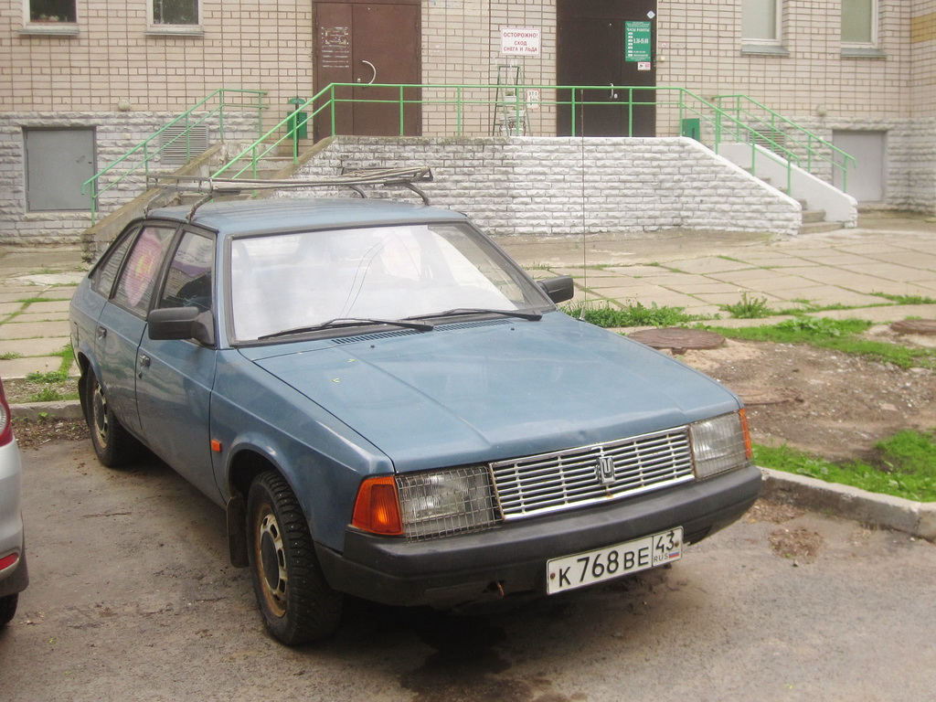 Кировская область, № К 768 ВЕ 43 — Москвич-2141 '86-98