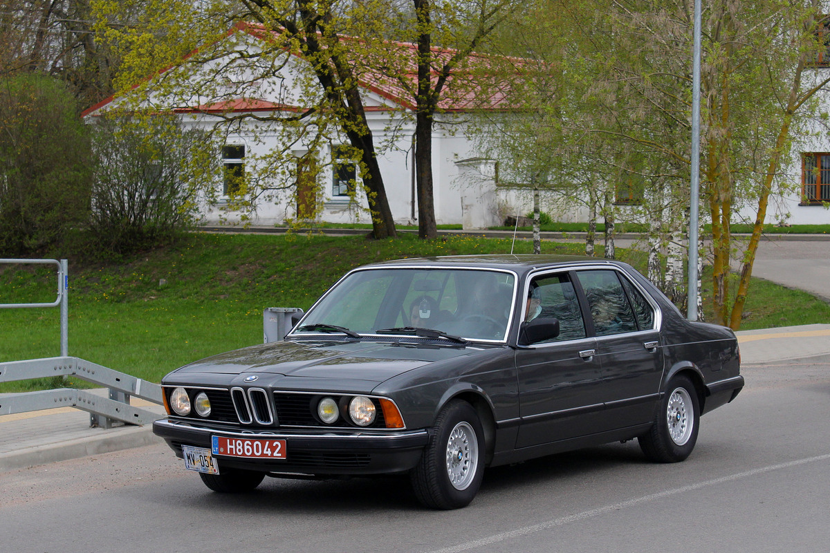 Литва, № H86042 — BMW 7 Series (E23) '77-86; Литва — Mes važiuojame 2022
