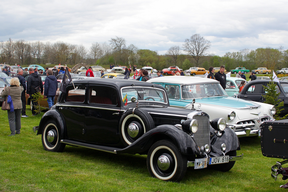 Литва, № JOV 616 — Mercedes-Benz 230 (W143) '37-41; Литва — Mes važiuojame 2022