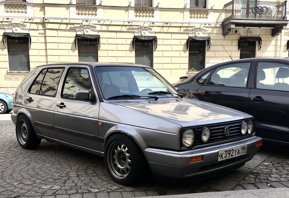 Санкт-Петербург, № К 392 ТА 98 — Volkswagen Golf (Typ 19) '83-92