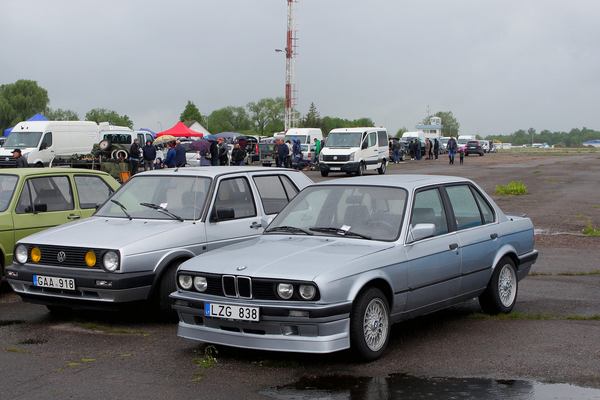 Литва, № LZG 838 — BMW 3 Series (E30) '82-94; Литва — Retro mugė 2022