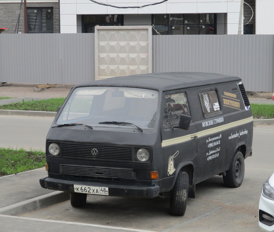 Липецкая область, № К 662 ХА 48 — Volkswagen Typ 2 (Т3) '79-92