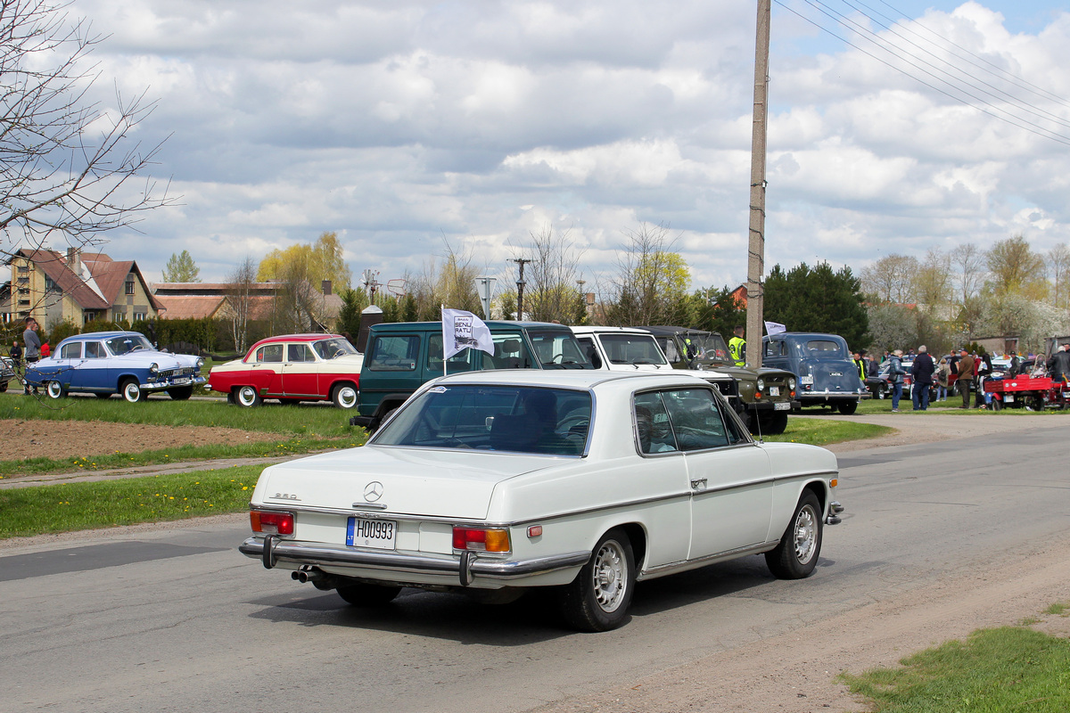 Литва, № H00993 — Mercedes-Benz (W114/W115) '72-76; Литва — Mes važiuojame 2022