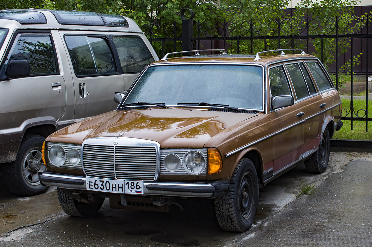 Ханты-Мансийский автоном.округ, № Е 630 НН 186 — Mercedes-Benz (S123) '78-86