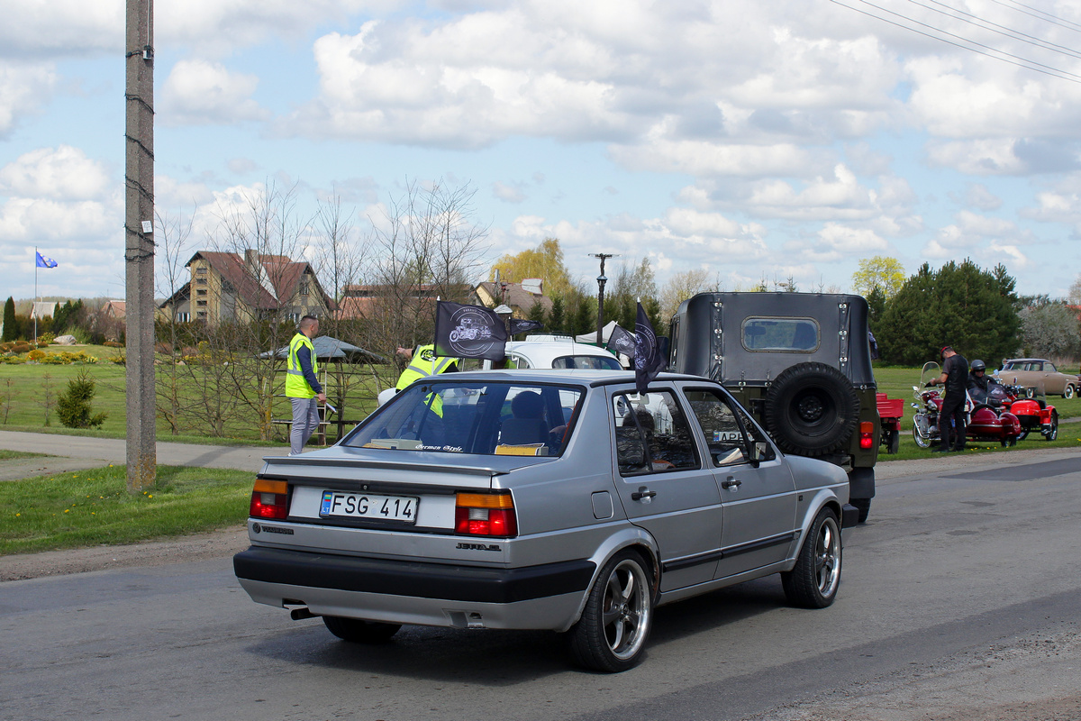 Литва, № FSG 414 — Volkswagen Jetta Mk2 (Typ 16) '84-92; Литва — Mes važiuojame 2022