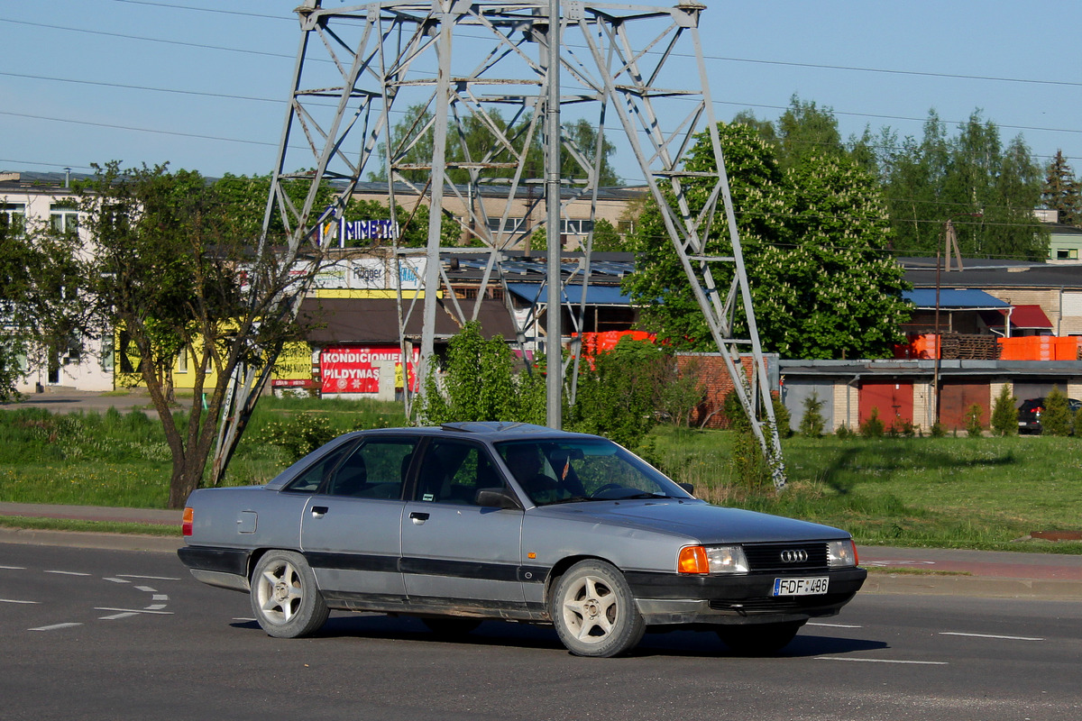 Литва, № FDF 496 — Audi 100 (C3) '82-91