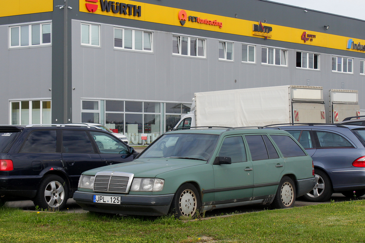 Литва, № JPL 125 — Mercedes-Benz (S124) '86-96