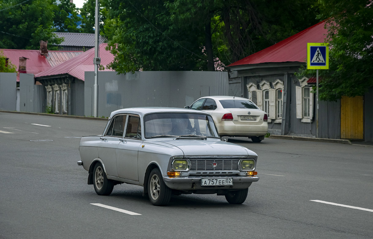 Башкортостан, № А 757 ЕЕ 02 — Москвич-412ИЭ '69-75