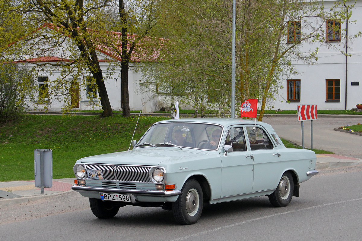 Литва, № BPZ 598 — ГАЗ-24 Волга '68-86; Литва — Mes važiuojame 2022