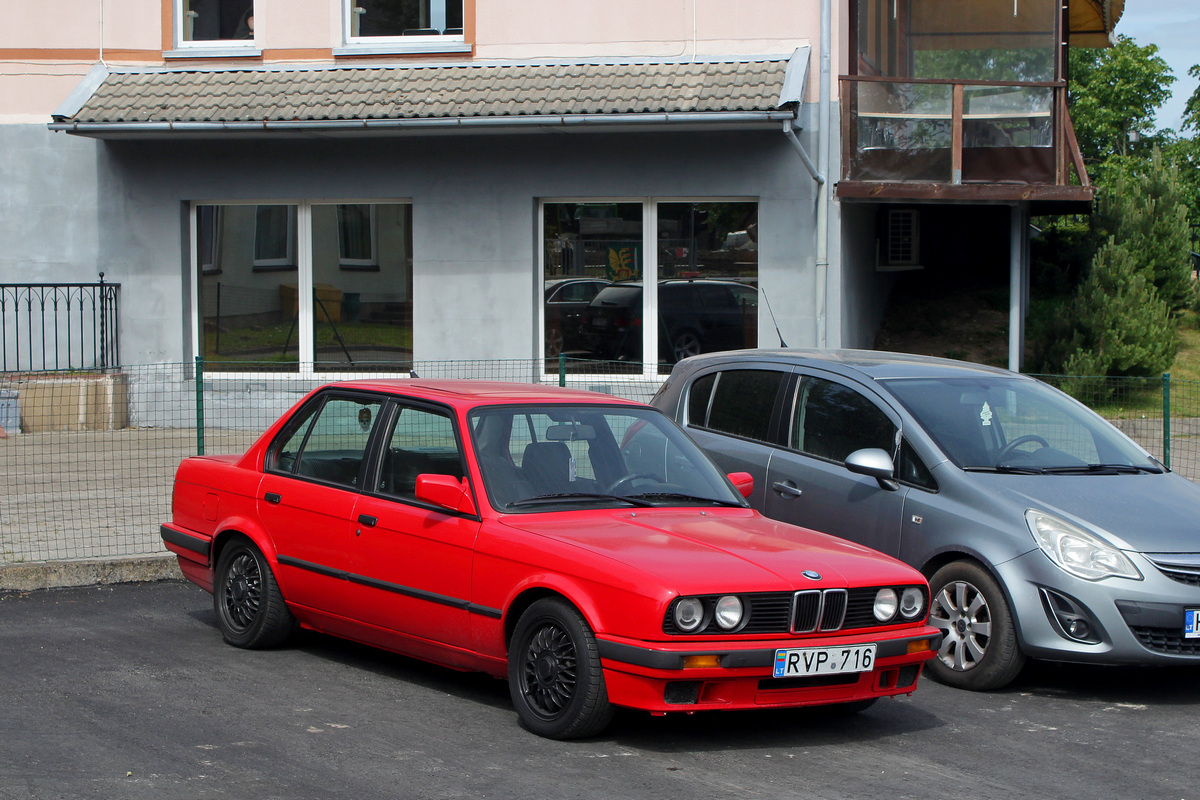 Литва, № RVP 716 — BMW 3 Series (E30) '82-94