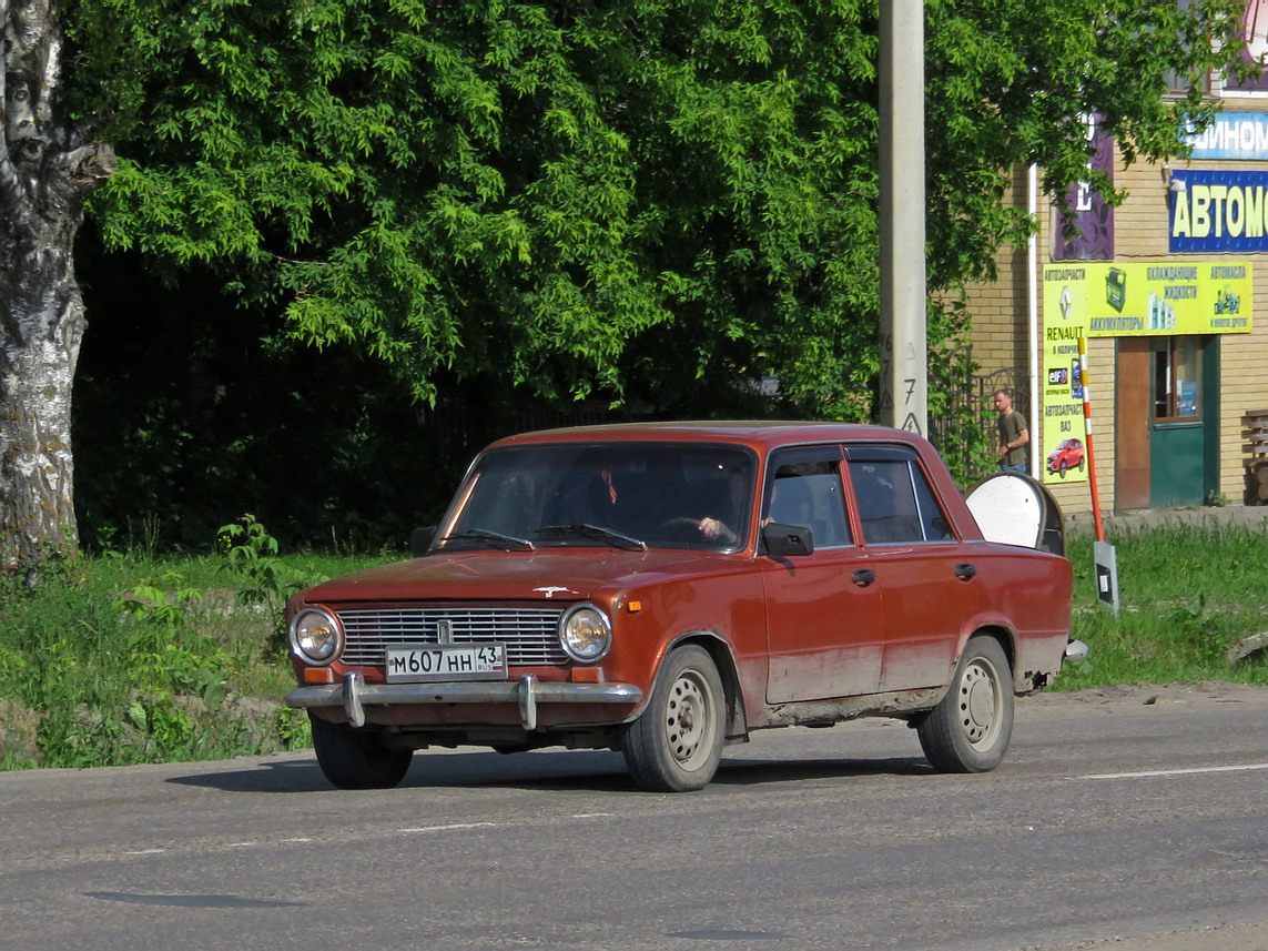 Кировская область, № М 607 НН 43 — ВАЗ-2101 '70-83