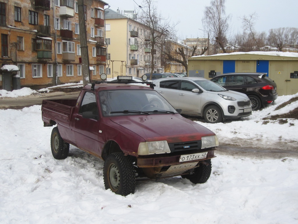 Кировская область, № О 173 КК 43 — Иж-2717 Ода версия '97-05