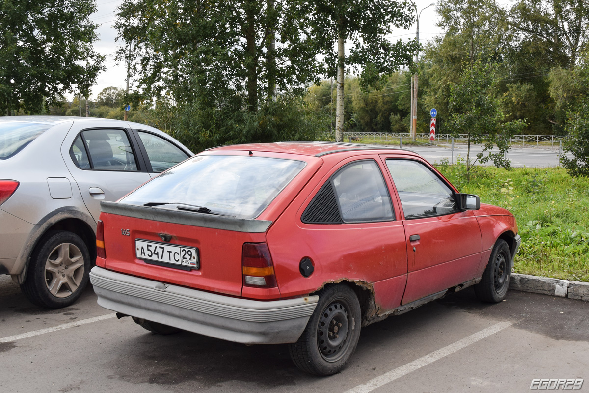 Архангельская область, № А 547 ТС 29 — Opel Kadett (E) '84-95