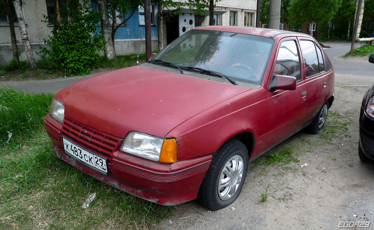 Архангельская область, № К 483 СК 29 — Opel Kadett (E) '84-95
