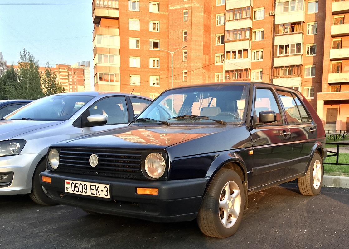 Гомельская область, № 0509 ЕК-3 — Volkswagen Golf (Typ 19) '83-92