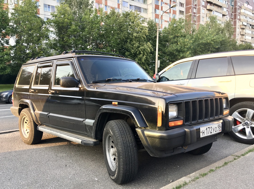 Санкт-Петербург, № Н 172 УО 98 — Jeep Cherokee (XJ) '84-01