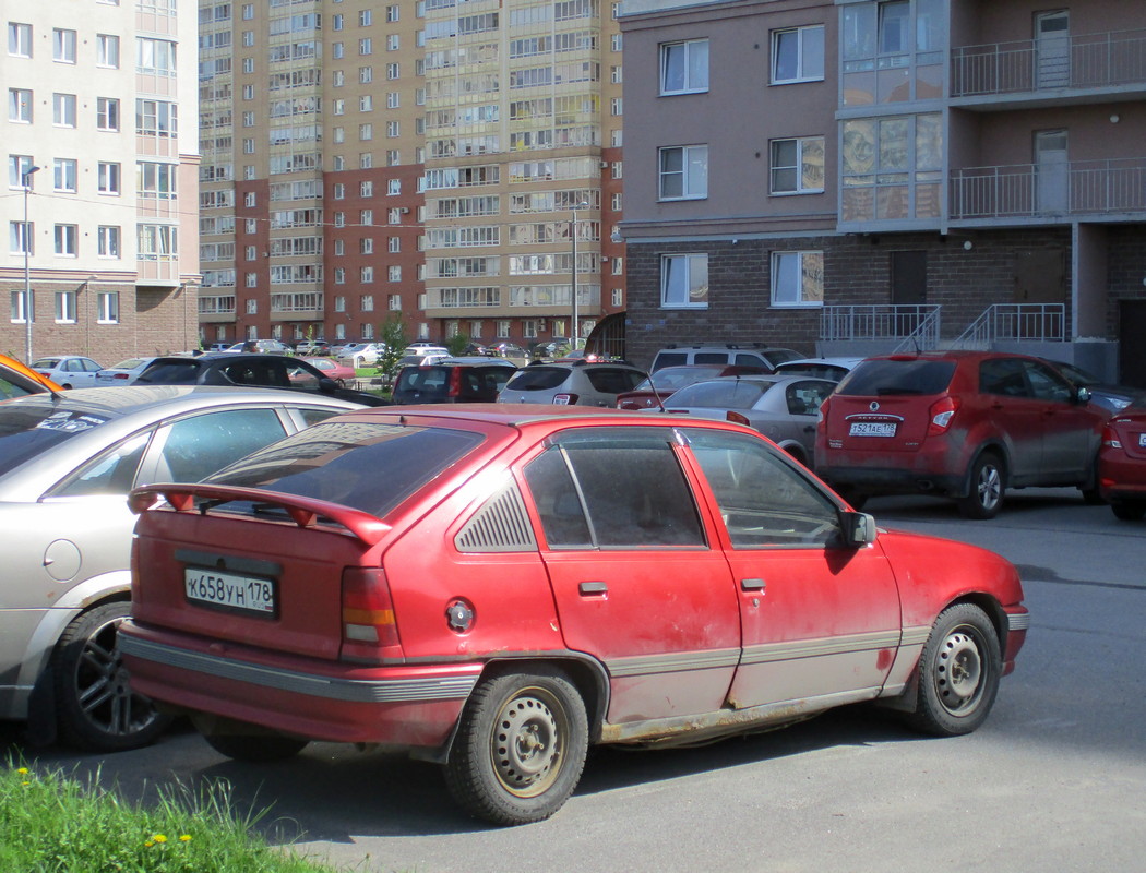 Санкт-Петербург, № К 658 УН 178 — Opel Kadett (E) '84-95