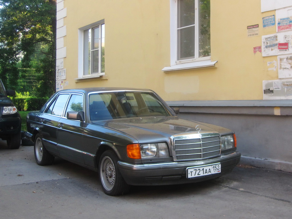 Нижегородская область, № Т 721 АА 152 — Mercedes-Benz (W126) '79-91
