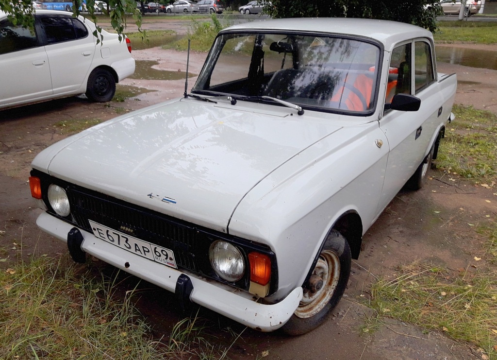 Тверская область, № Е 673 АР 69 — Москвич-412ИЭ-028 (Иж) '82-01