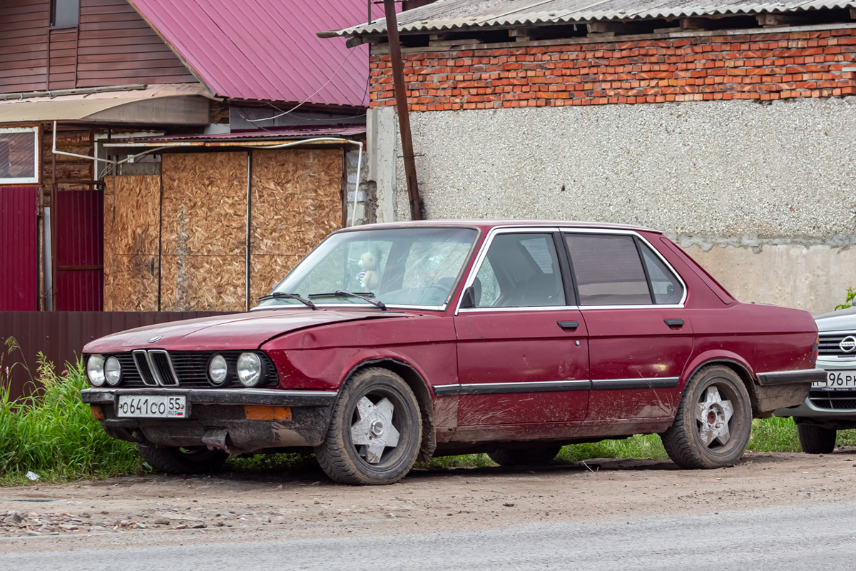 Омская область, № О 641 СО 55 — BMW 5 Series (E28) '82-88